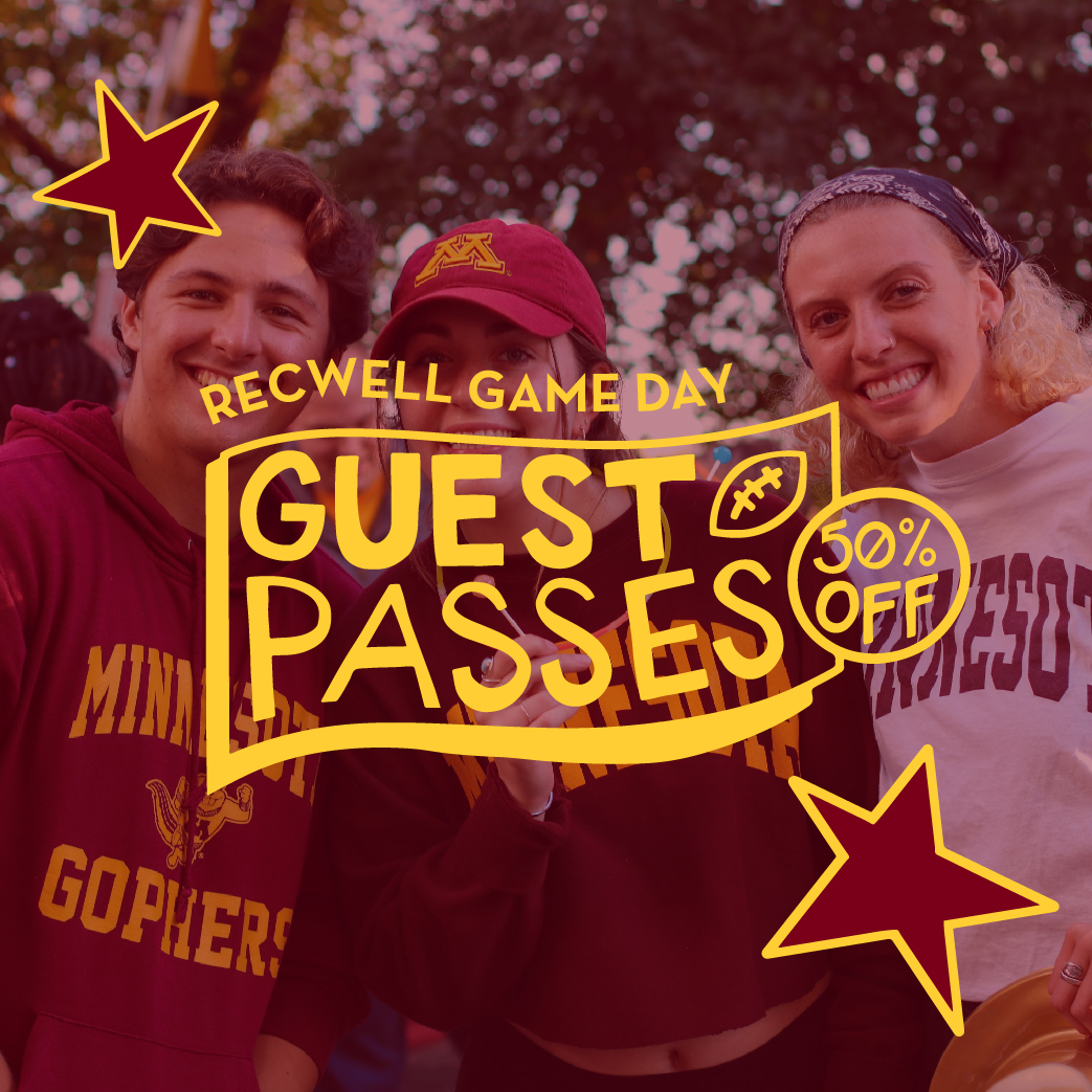 RecWell Game Day Guest Passes