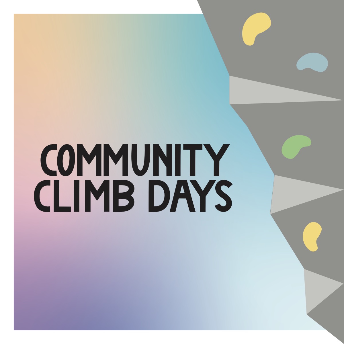 Community climb days websquare