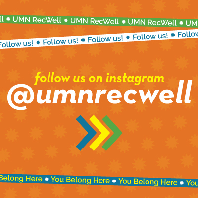 Follow us on Instagram @umnrecwell